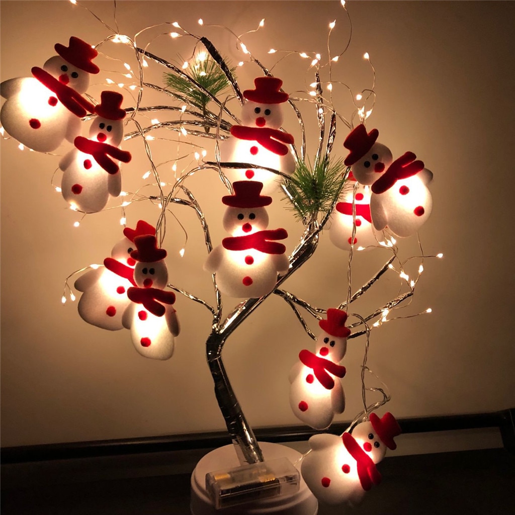 Guirlande lumineuse de Noël à piles – sept versions