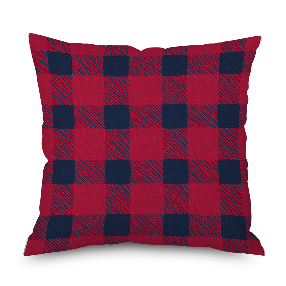 Housse de coussin de Noël 45 × 45 cm – motifs festifs