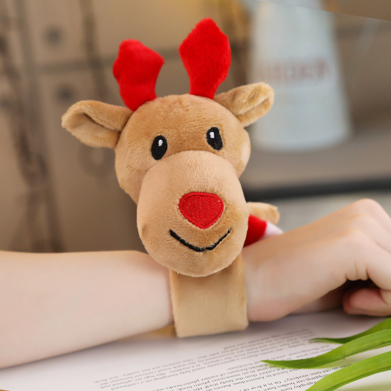 Anneau festif renne de Noël – unité ou lot de trois