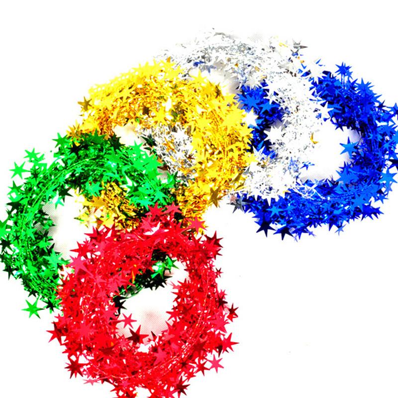Suspension de Noël en forme d’étoile – 6 coloris