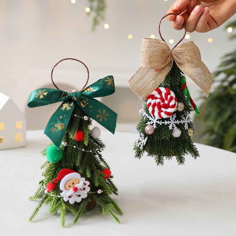 Mini sapin de Noël décoratif 21 cm