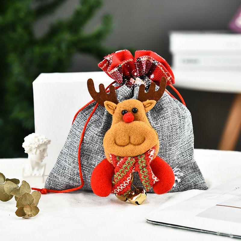 Pochettes cadeaux de Noël – Père Noël, renne ou bonhomme de neige