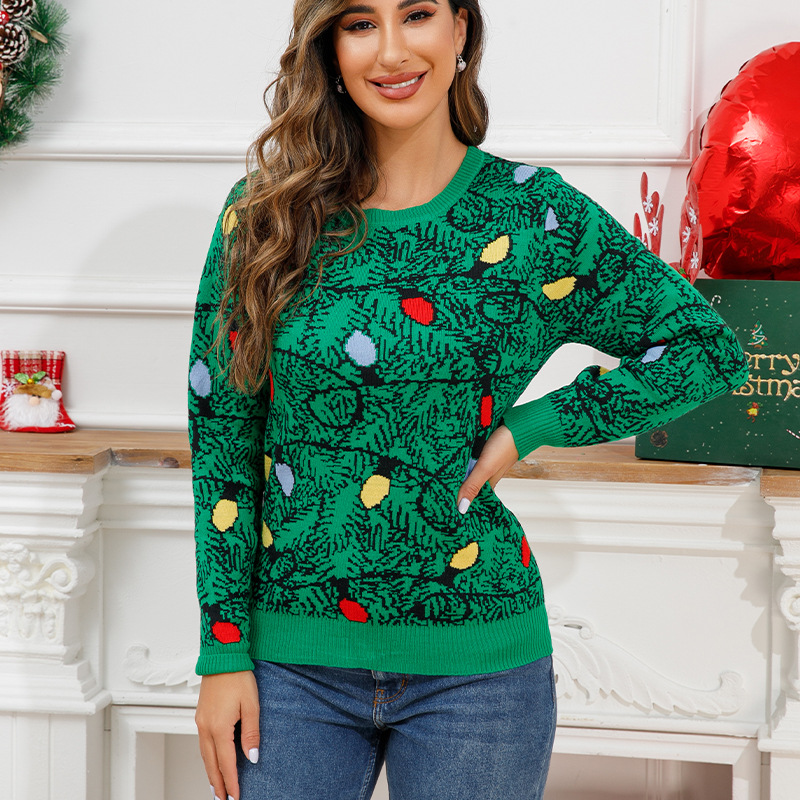 Pull de Noël femme – à motif flocons – modèle 787941