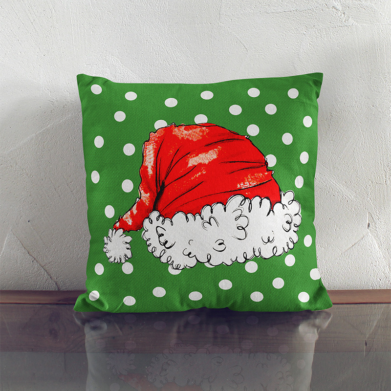 Housse de coussin de Noël – décoration intérieure